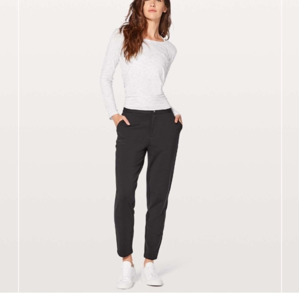 Lululemon City Trek Trouser II Black Size 4 NWT